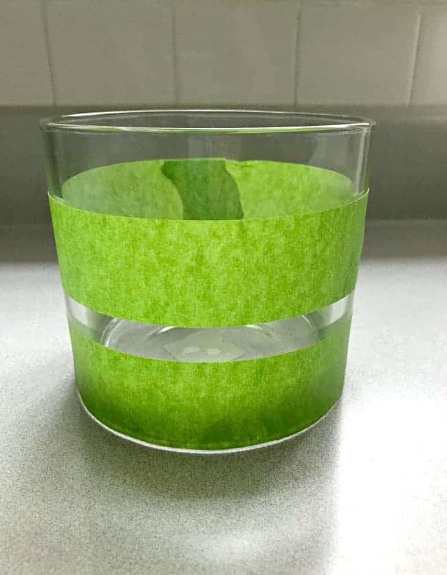 DIY Spray Paint Glass Vase