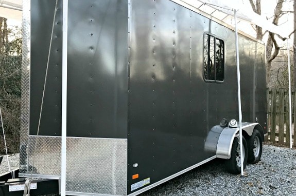 Introducing Minnie – Our Enclosed Trailer Camper Conversion