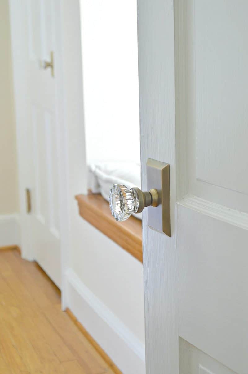 Replacing Old Door Knobs and Hinges · Chatfield Court