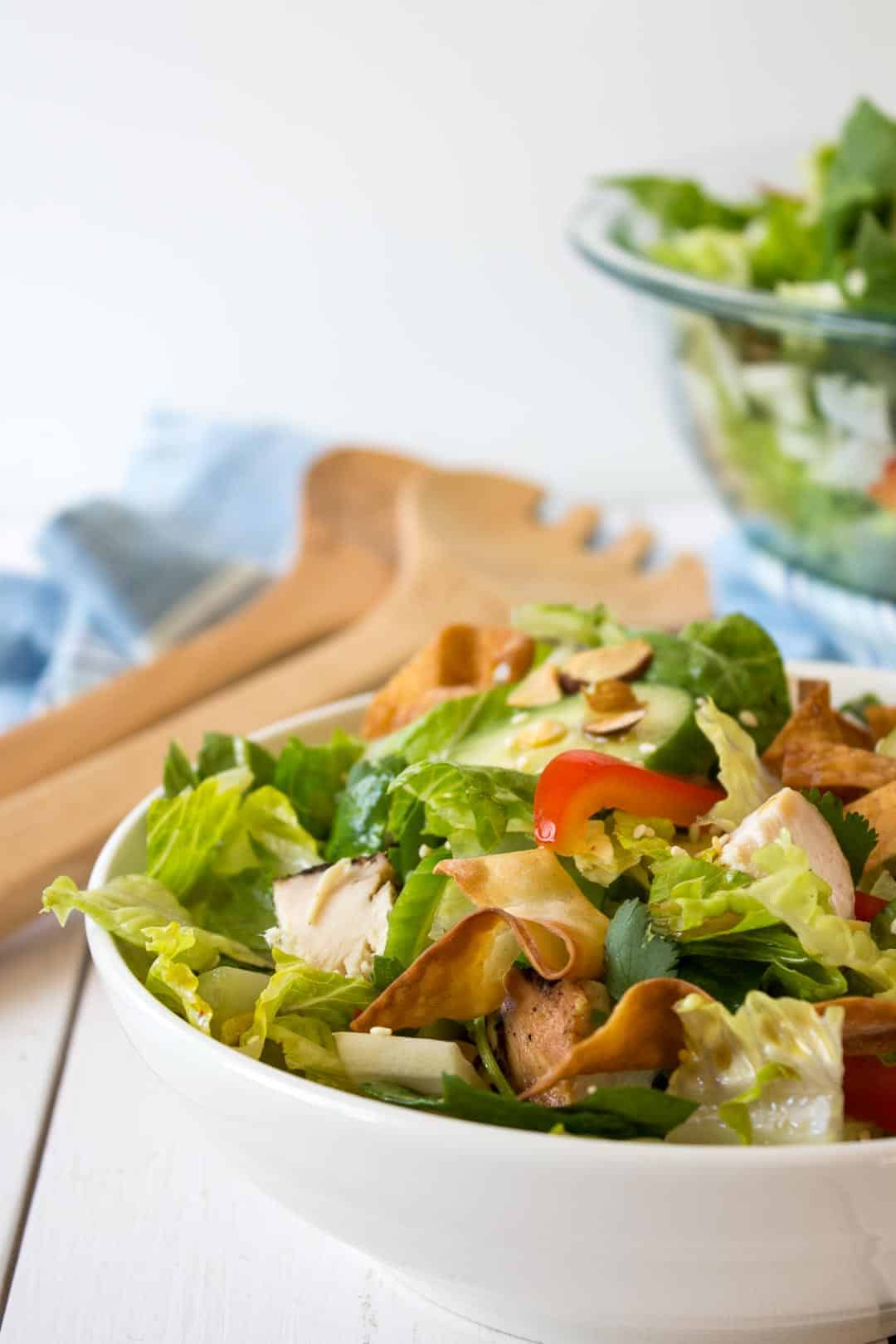 oriental chicken salad that is a part of the 15 best cold summer salads