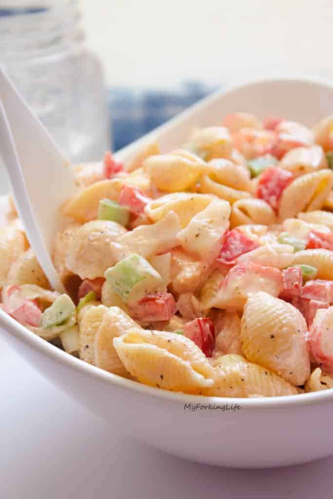 cold seafood salad that is a part of the 15 best cold summer salads