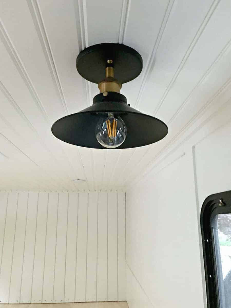 new bronze ceiling fixture for our RV renovation 