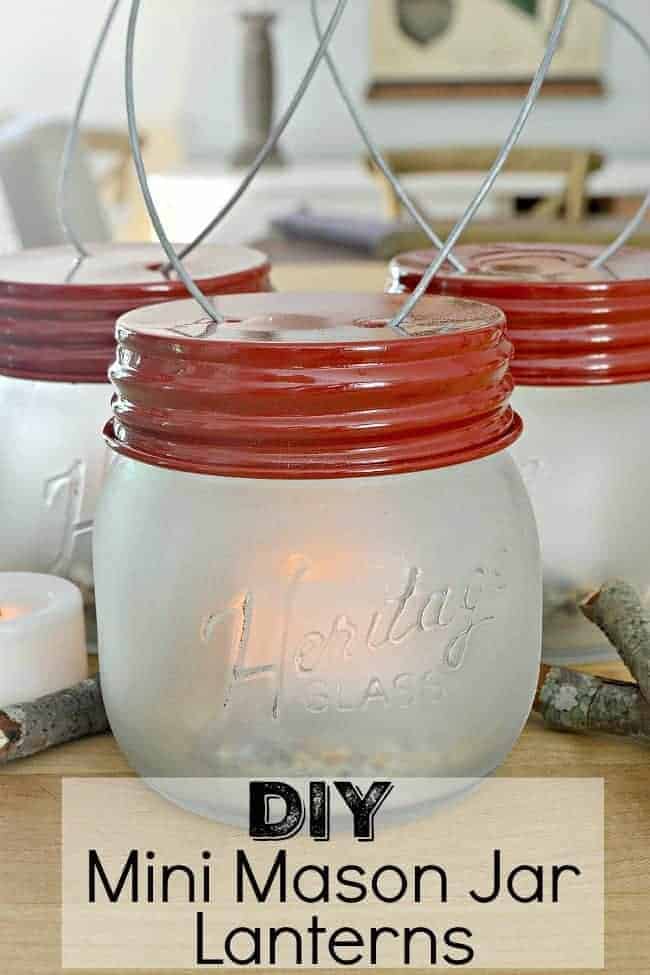 DIY jar Lantern