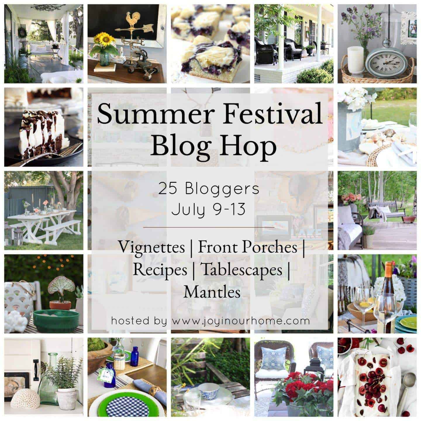 Summer Festival Blog Hop graphic