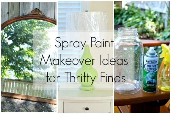 Easy Spray Paint Makeover Ideas for Thrifty Finds