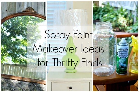 Can you spray paint glass? Yup! Here's how! - The Handyman's Daughter