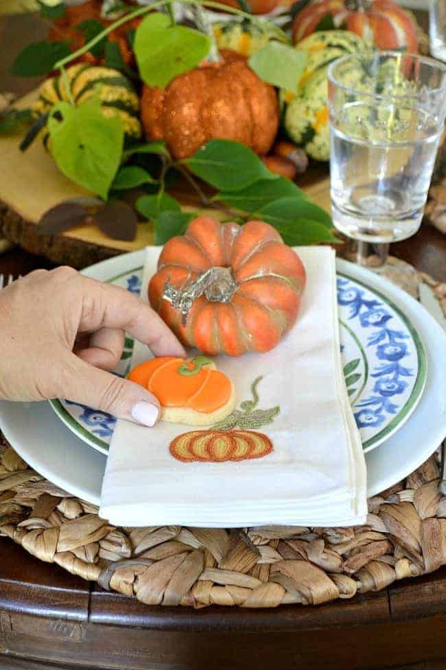 fall table setting 