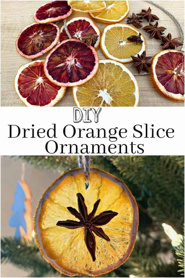 Easy DIY Dried Orange Slice Ornaments with Star Anise