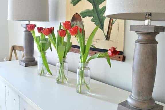 Image for Quick and Easy Thrifted Spring Centerpiece Idea
