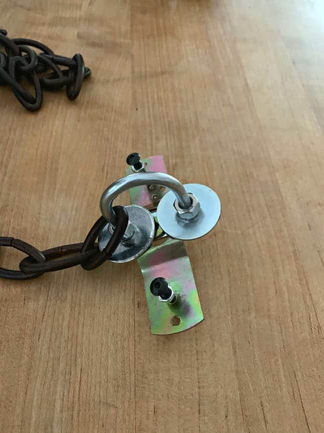 u-bolt and mounting bracket