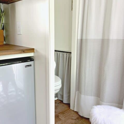 Cheap No Sew Curtain for the RV