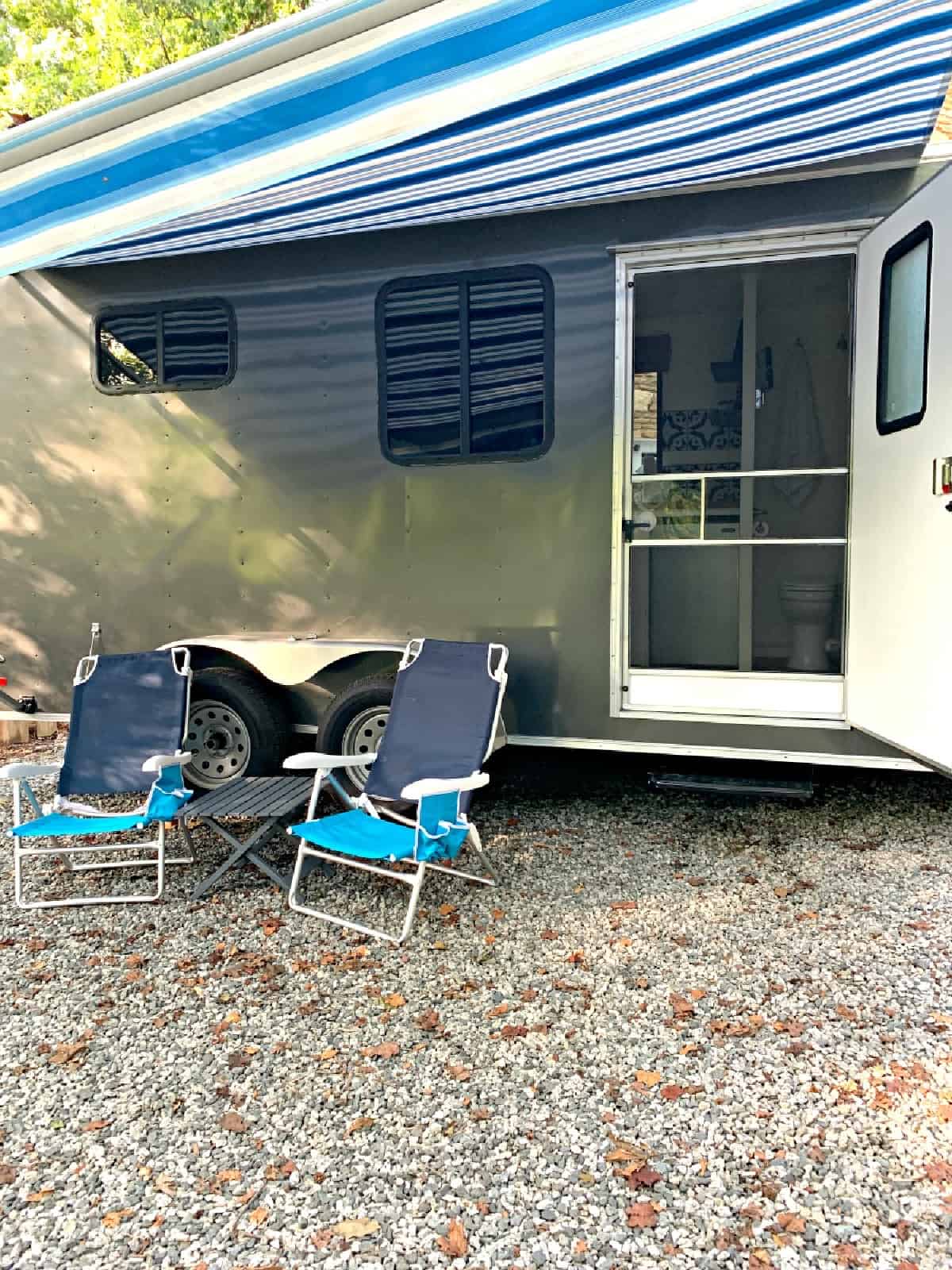 Pop-up camper modification: Build your own outdoor storage! 