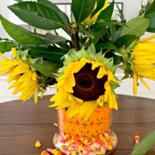Fun Halloween Candy Centerpiece DIY