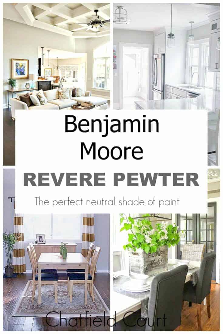 15 Beautiful Rooms Painted With Benjamin Moore Revere Pewter Paint