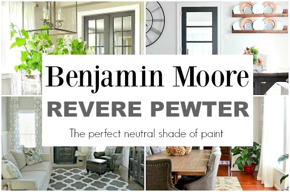 15 Beautiful Rooms Painted With Benjamin Moore Revere Pewter Paint