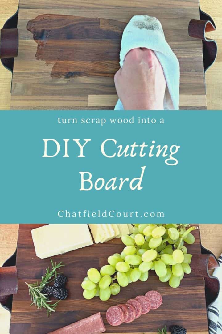 conditioning a DIY cutting board and good on cutting board