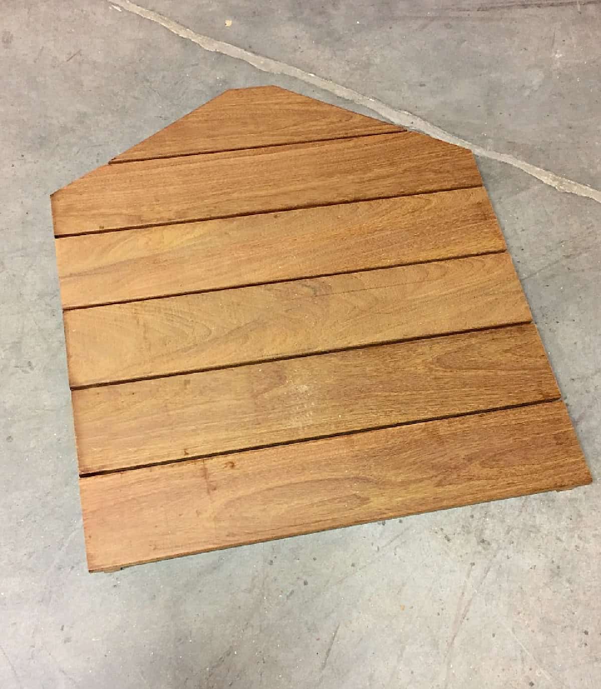 DIY Wood Bath Mat · Chatfield Court