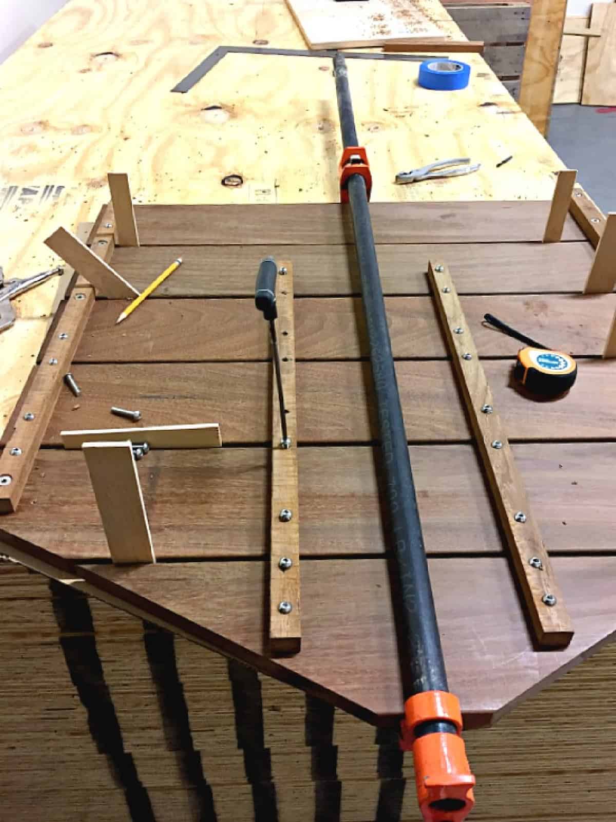 DIY Wood Bath Mat · Chatfield Court