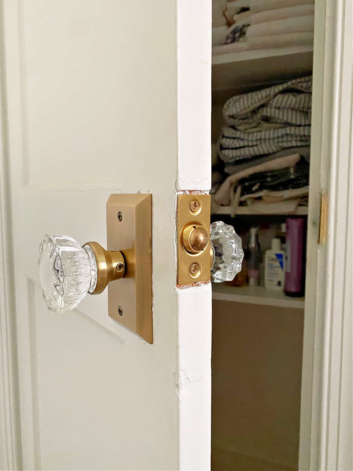 Old Door Knob Replacement for Closet Doors · Chatfield Court