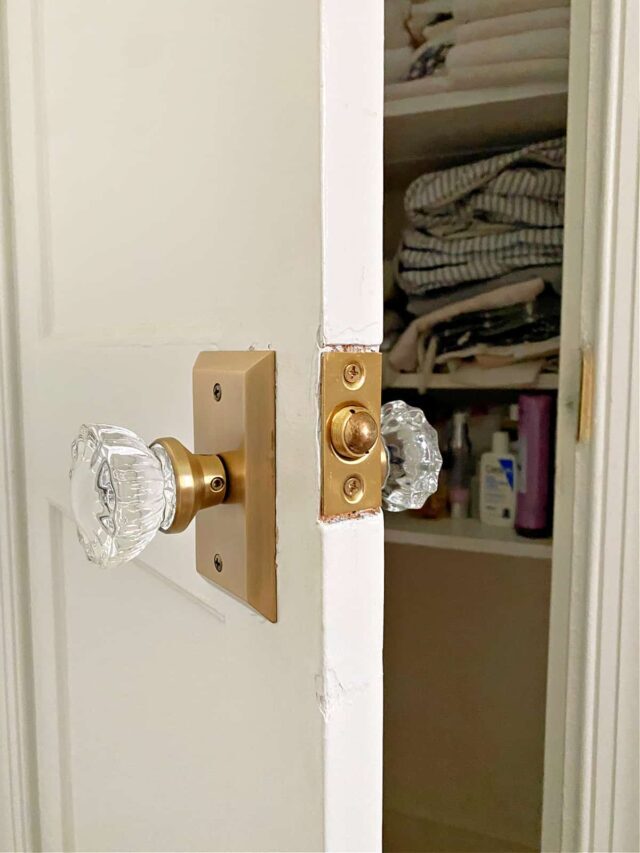 Old Door Knob Replacement For Closet Doors Story