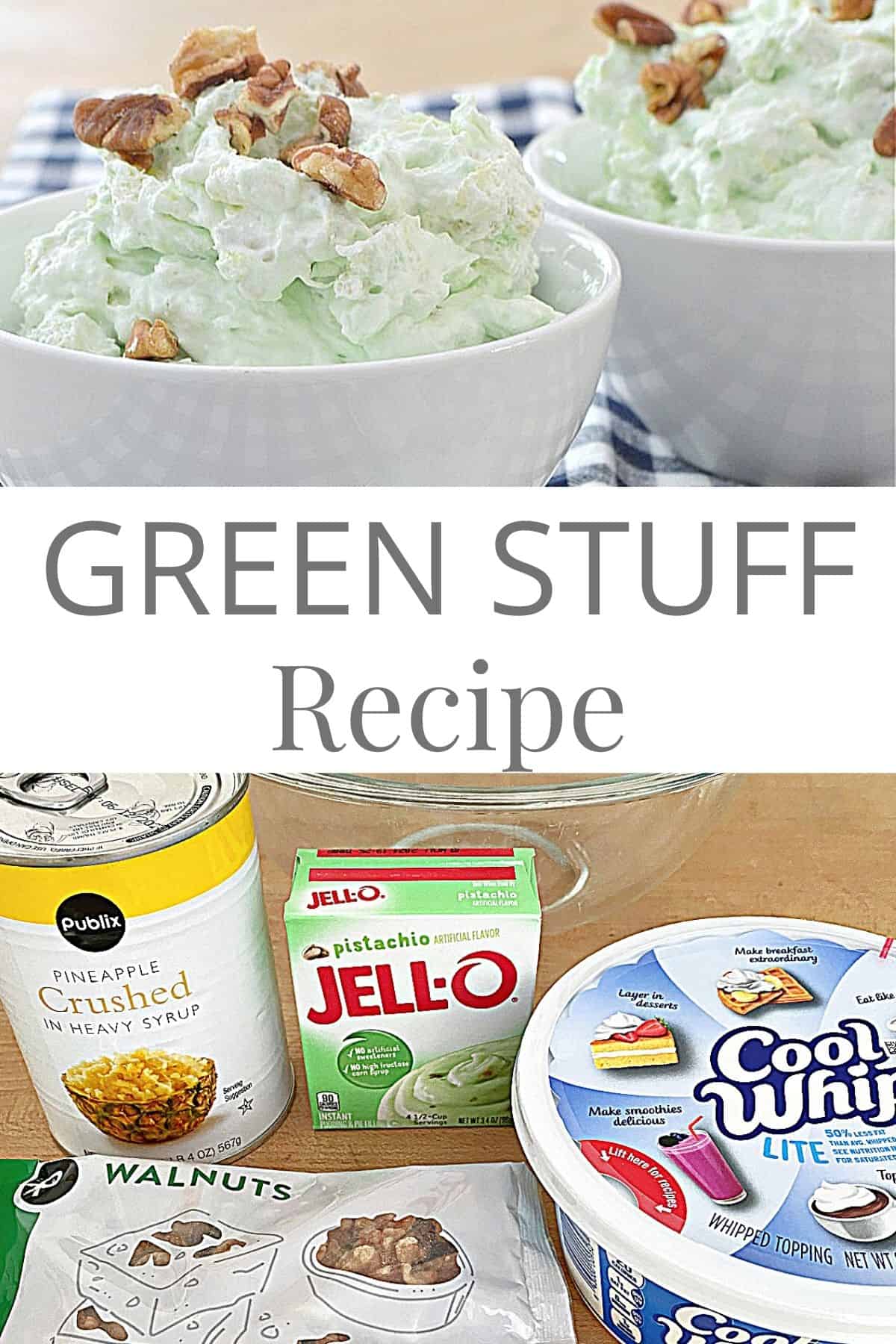 Easy 3 Ingredient Green Stuff Recipe