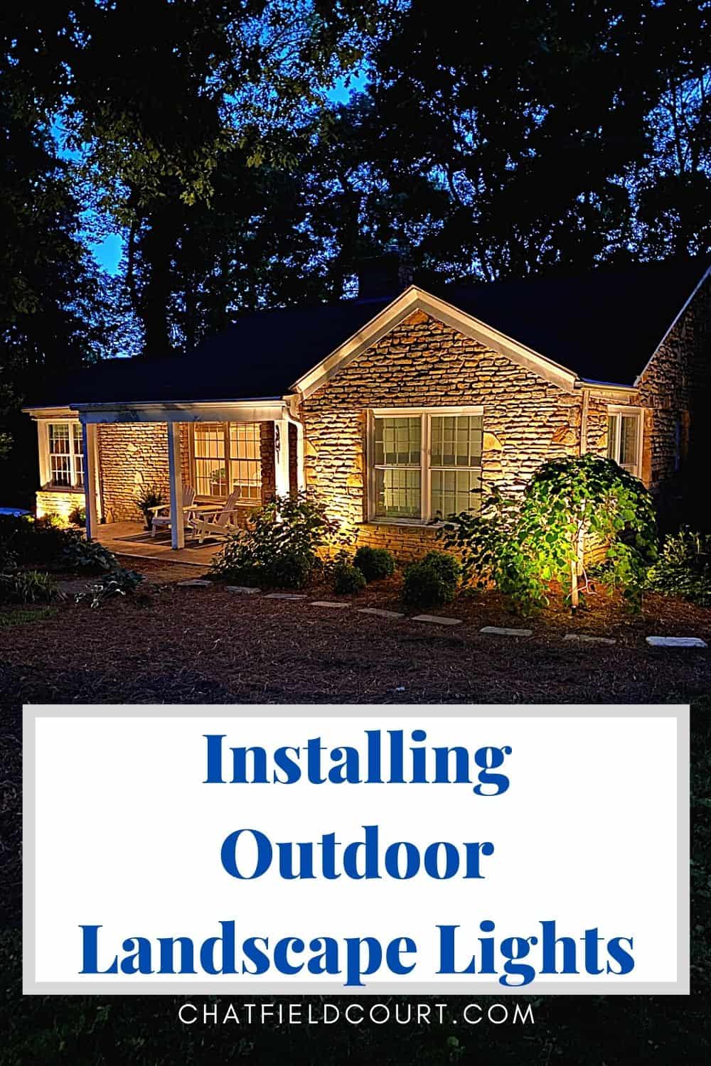 Where to Place Landscape Lighting