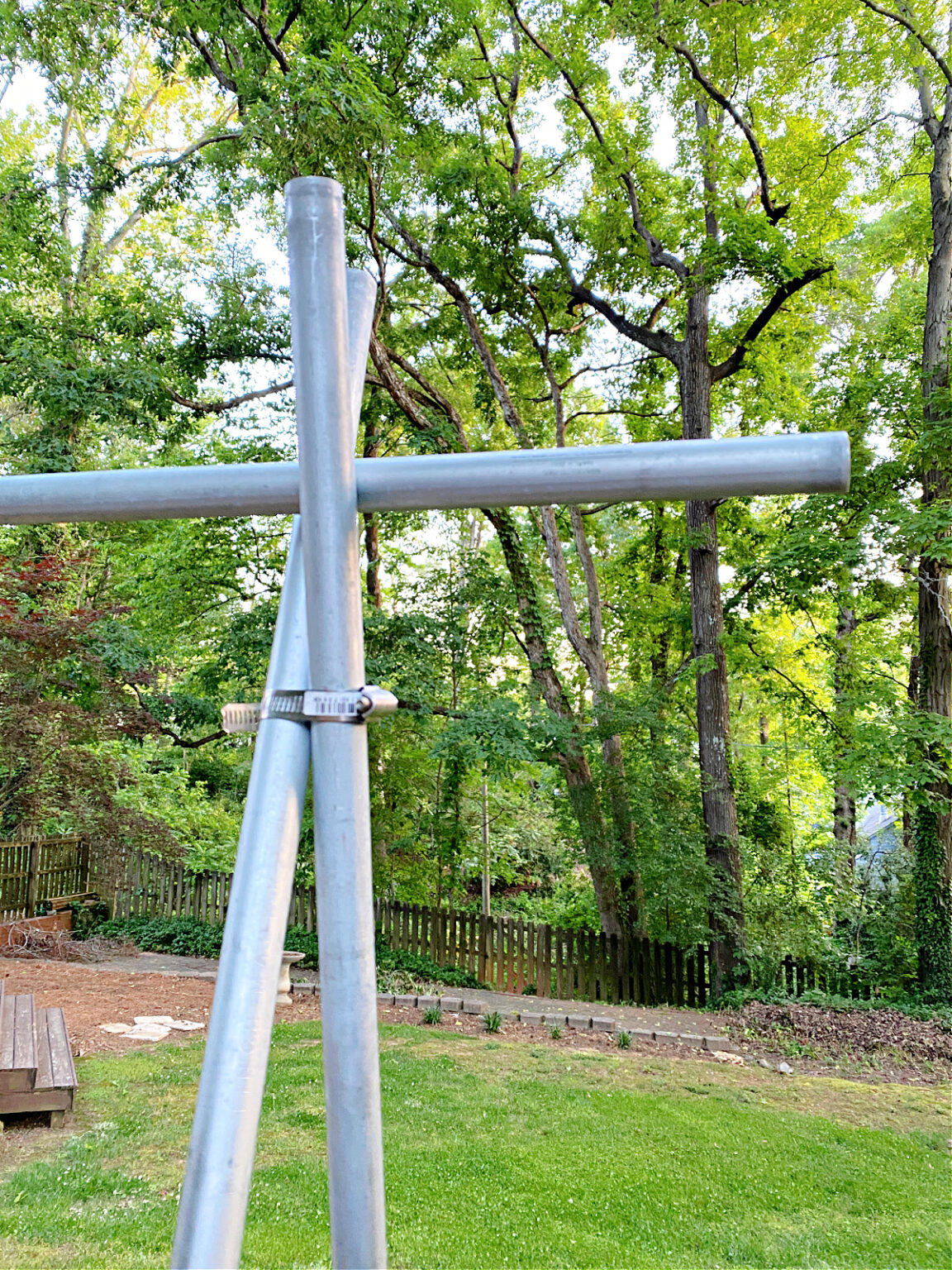 DIY Tomato Trellis with Conduit · Chatfield Court