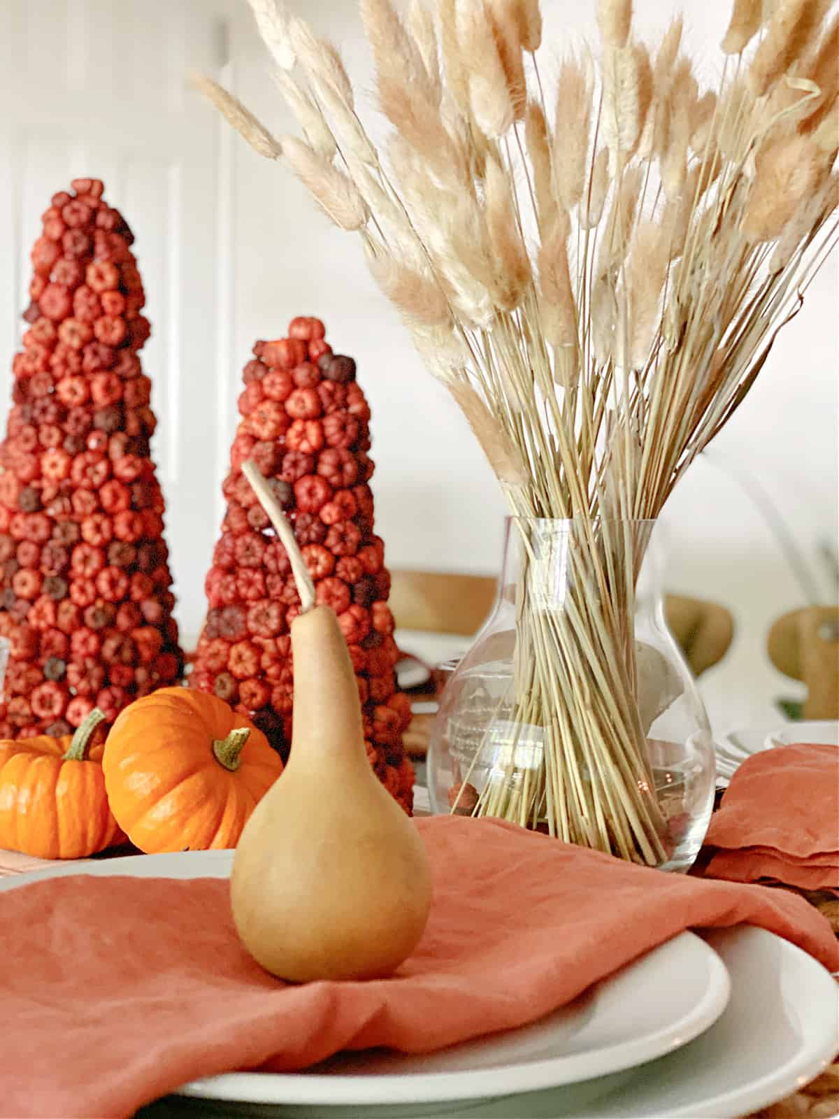 fall table centerpiece