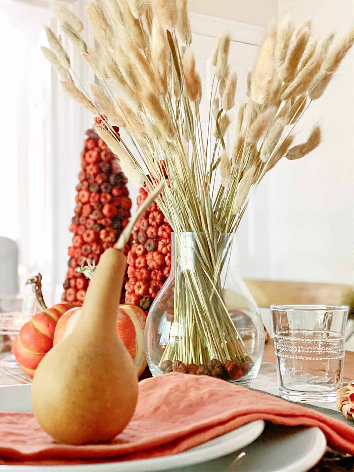 Easy Fall Table Decor Ideas photograph fall tablle centerpiece