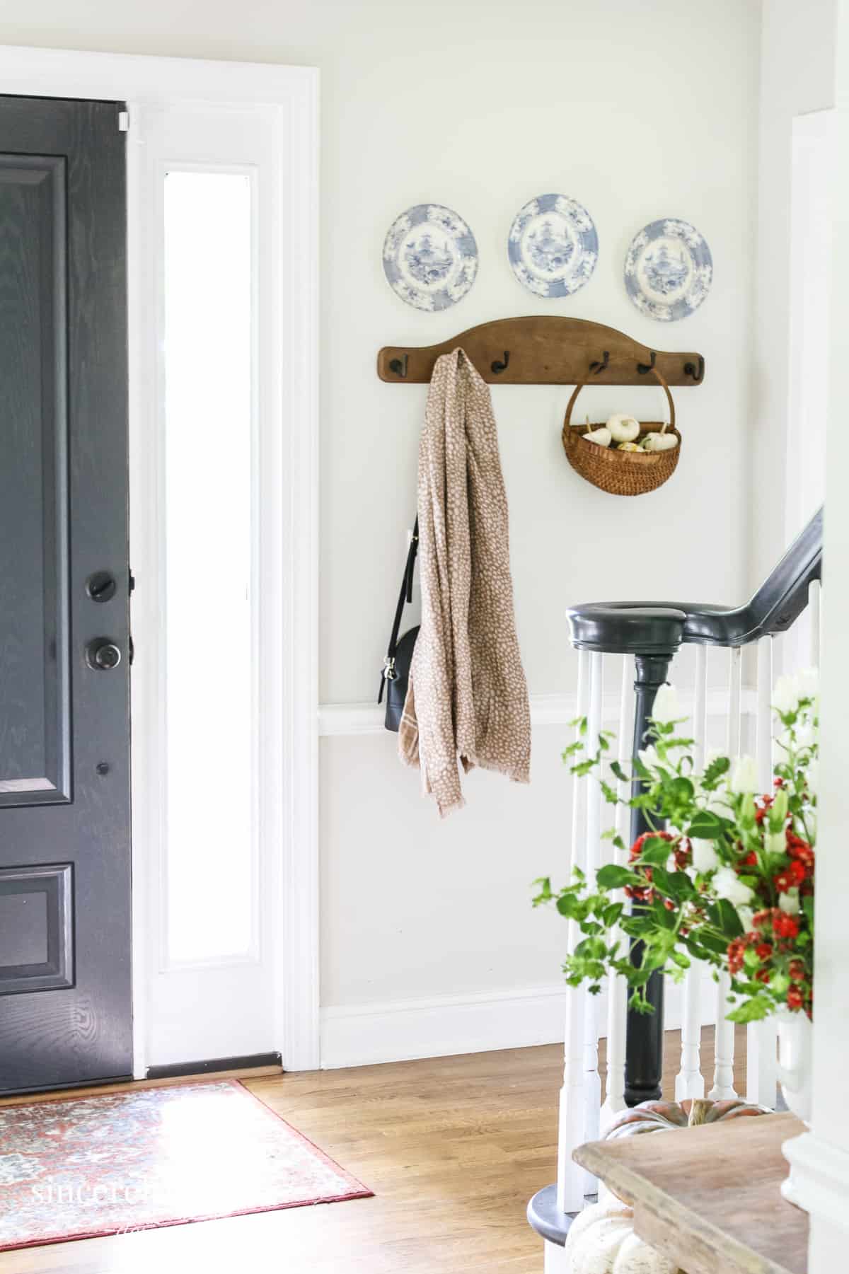 entryway coat rack