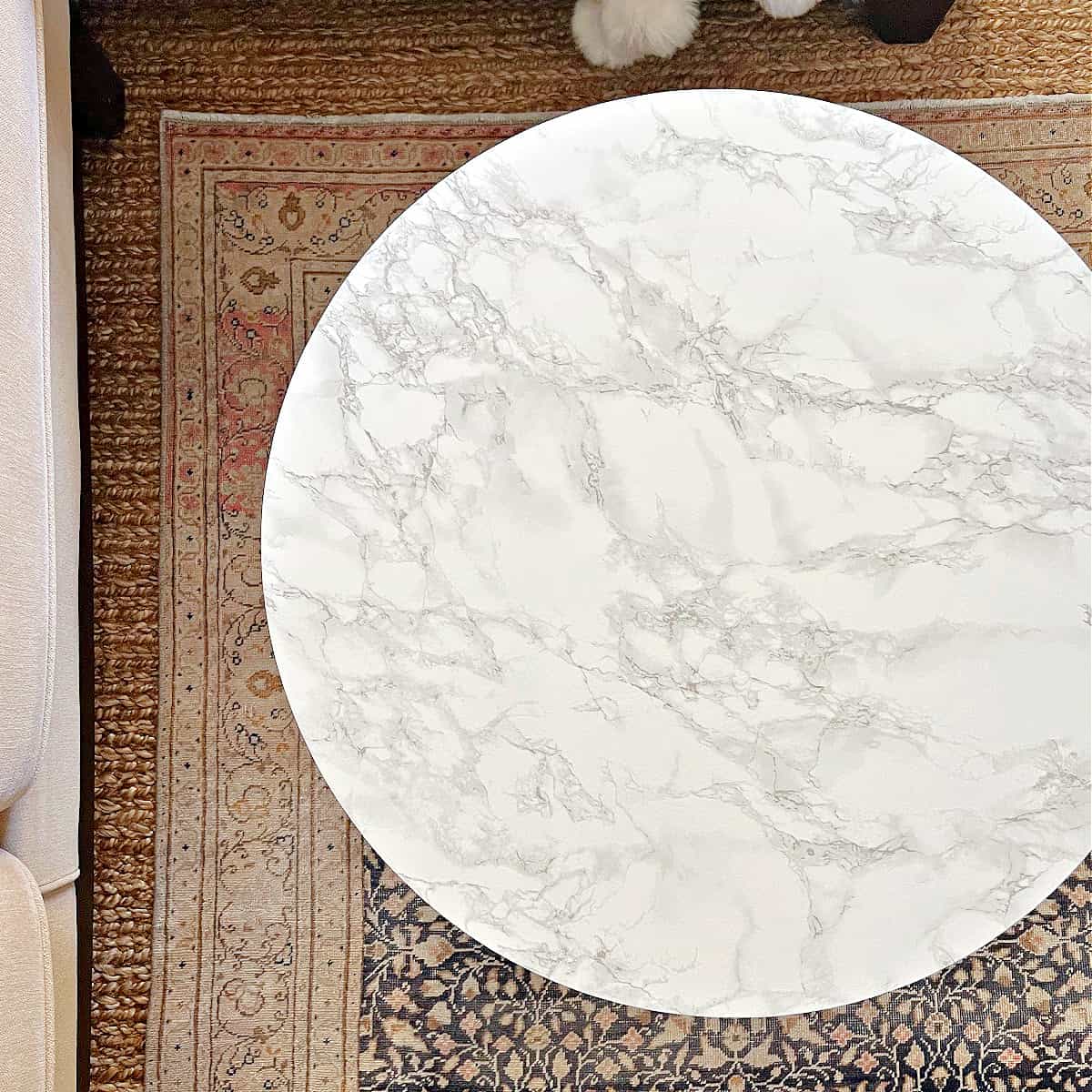 How to Make a Round Coffee Table