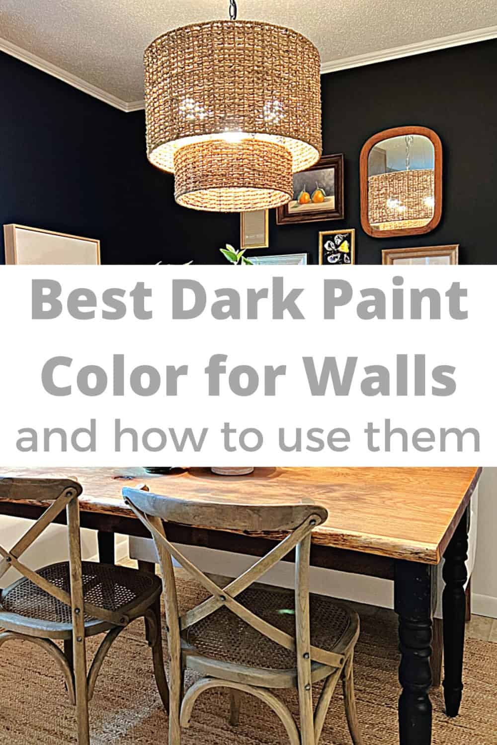 The Best Dark Paint Colors for Walls and How to Use Them · Chatfield Court